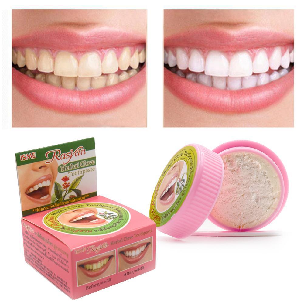 Teeth Whitening Thailand - 1 قطعة عشبية راسيان الطبيعية القرنفل