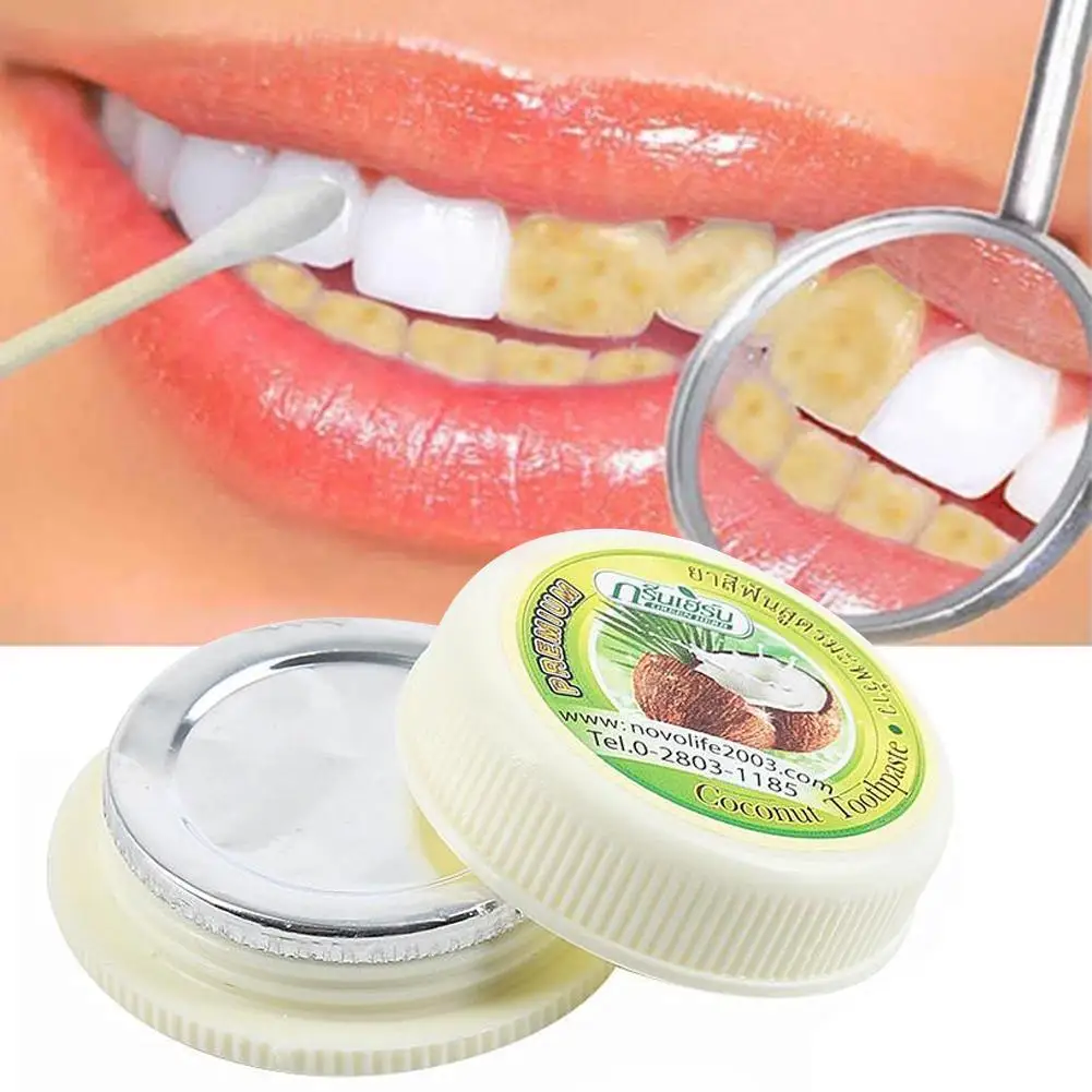 Teeth Whitening Thailand - مسحوق أسنان راسيان التايلاندي بالقرنفل وجوز