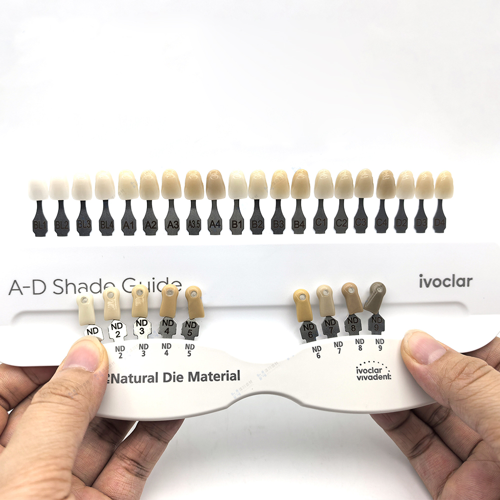Teeth Whitening/Bleaching - دليل ألوان الأسنان من إيفوكلار لترميم