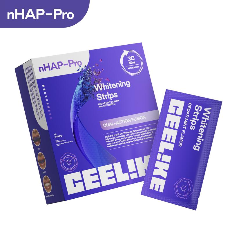 Teeth Whitening Strips - شرائط تبييض الأسنان باللون الأرجواني 14