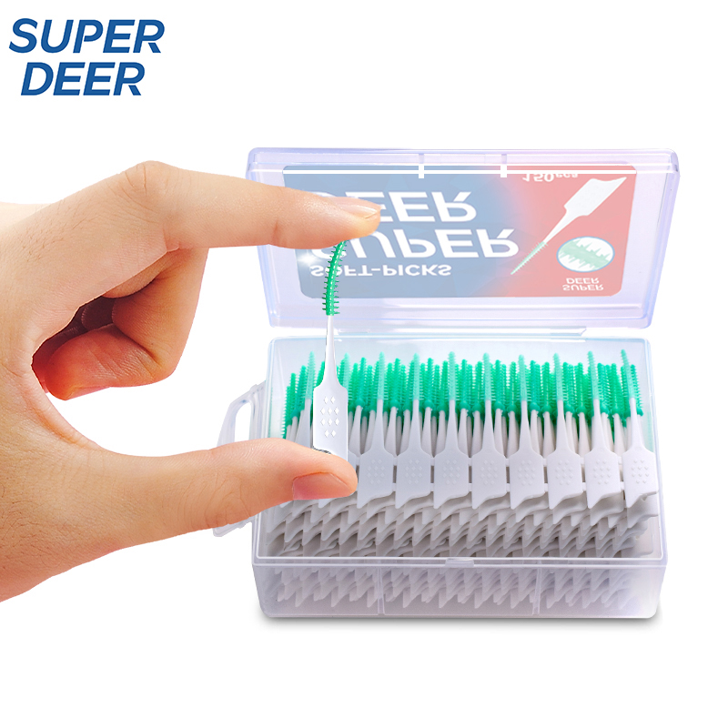 Dental Floss Picks - 150 قطعة من خيط تنظيف الأسنان،