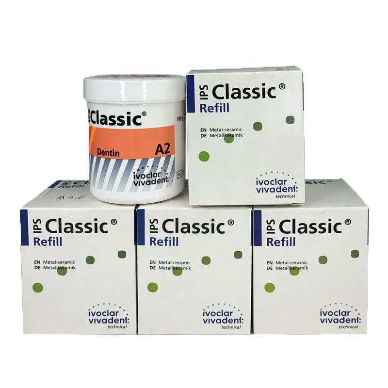 Teeth Whitening Powder - 100 جرا/صندوق Ivoclar IPS الكلاسيكية مواد