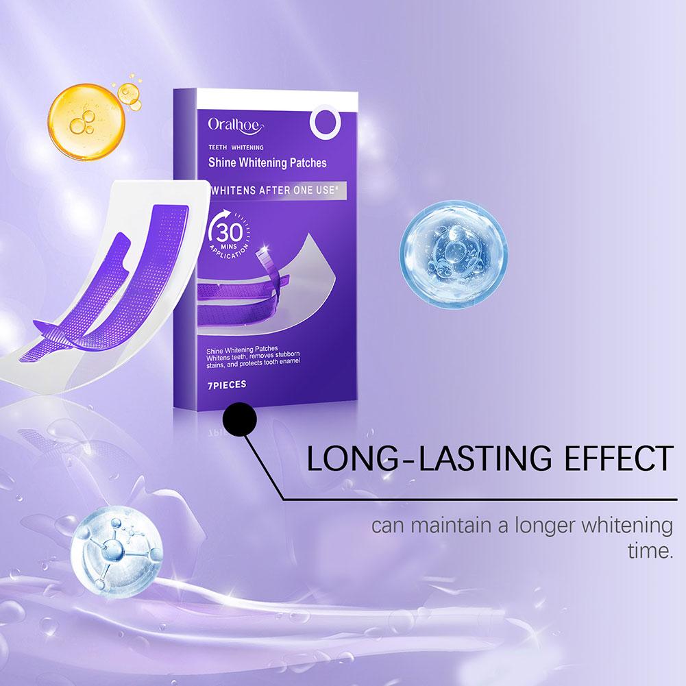 7 قطع من شرائح تبييض الأسنان ا - مراجعة Teeth Whitening Strips وسعره