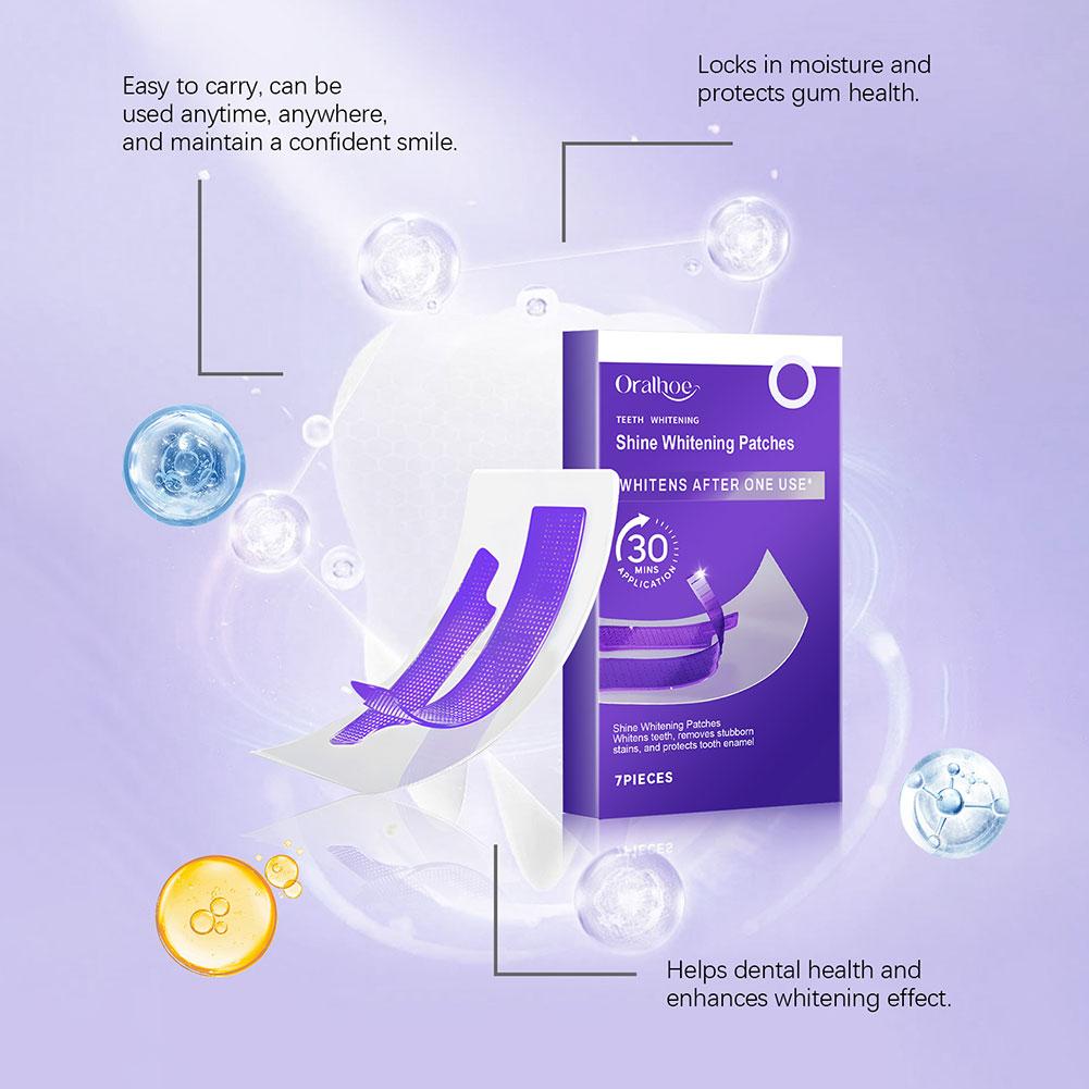 7 قطع من شرائح تبييض الأسنان ا - مراجعة Teeth Whitening Strips وسعره