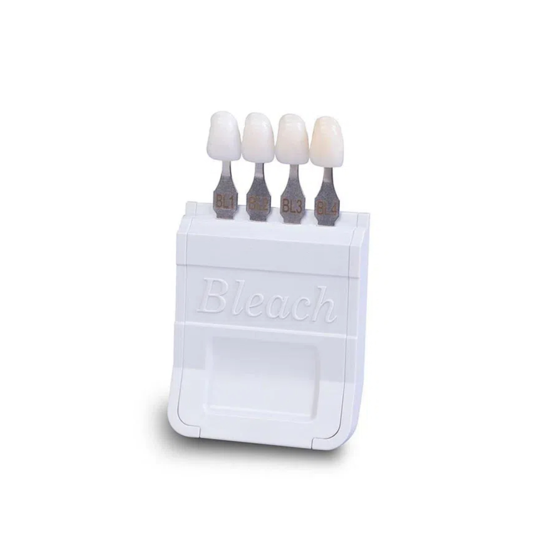 4 ألوان الأسنان ابيض الظل دليل - مراجعة Teeth Whitening/Bleaching وسعره