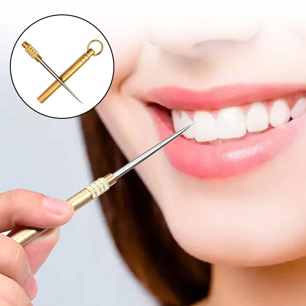 التيتانيوم في الهواء الطلق الم - مراجعة Dental Floss Picks وسعره