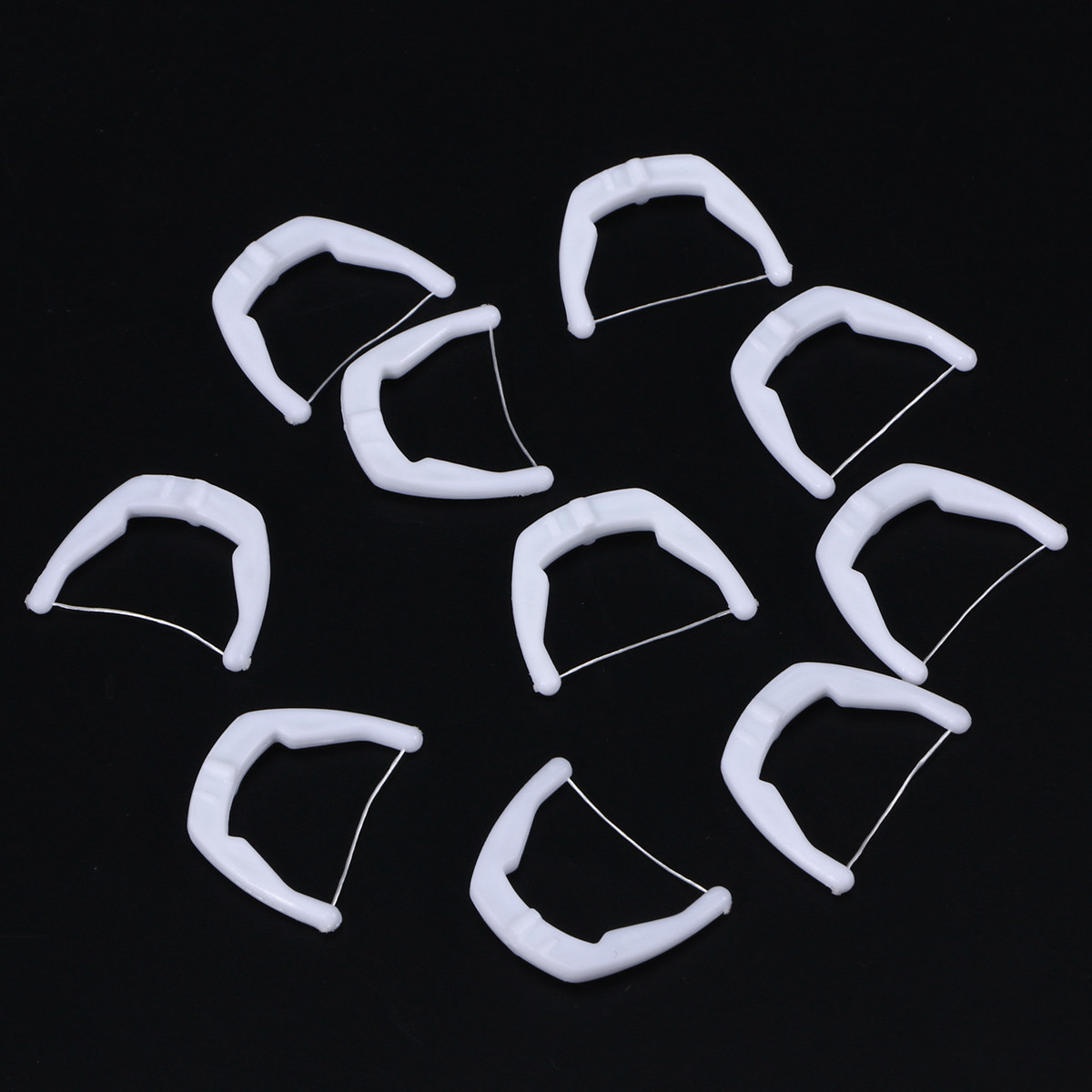 20 قطعة من أعواد تنظيف الأسنان - مراجعة Dental Floss Picks وسعره