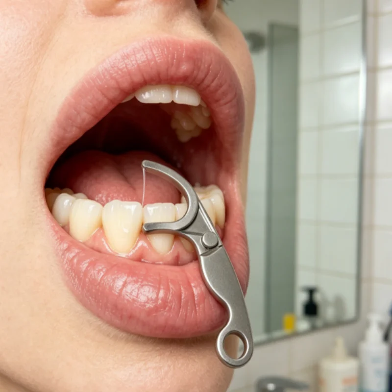 مجموعة أدوات تنظيف الأسنان الق - مراجعة Dental Floss Picks وسعره