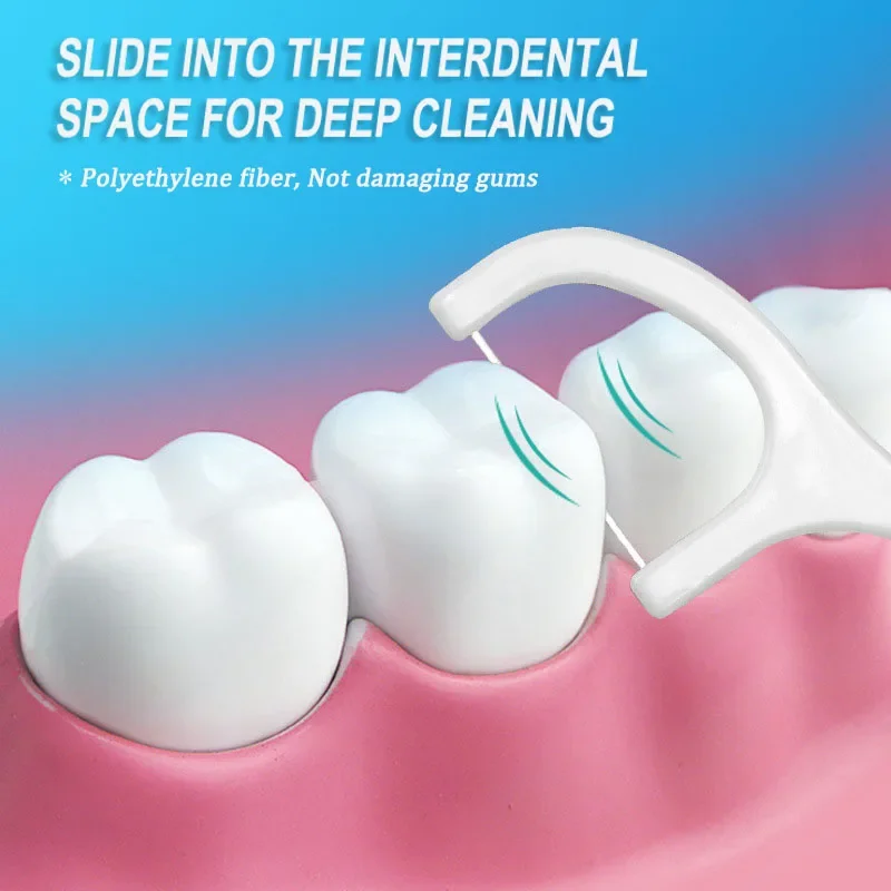 150 قطعة خيط تنظيف الأسنان الأ - مراجعة Dental Floss Picks وسعره