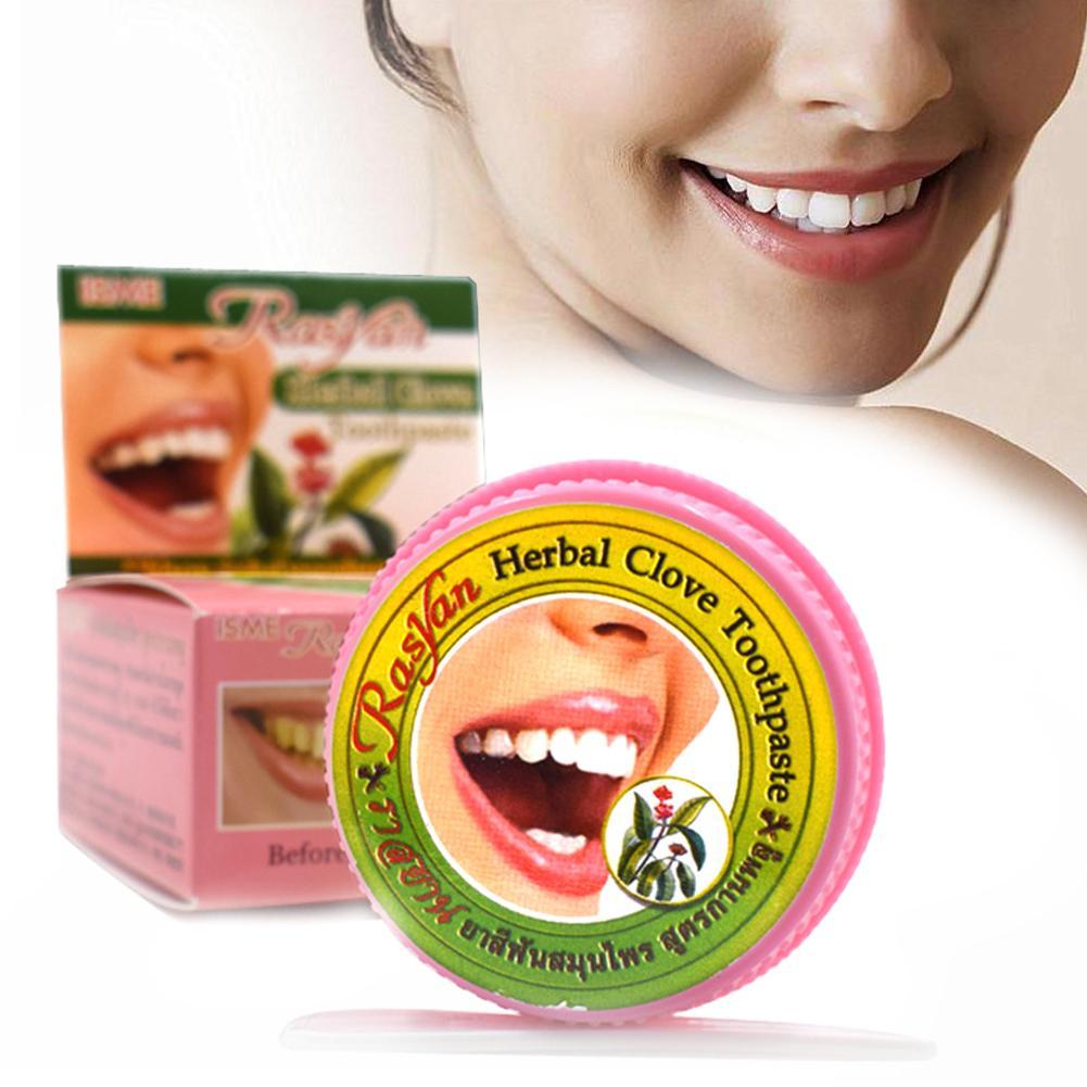 1 قطعة عشبية راسيان الطبيعية ا - مراجعة Teeth Whitening Thailand وسعره