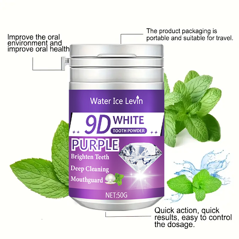 9D مسحوق الأسنان البيضاء يضيء  - مراجعة Teeth Whitening Quick Results وسعره