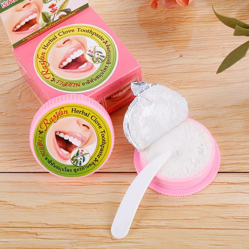 مسحوق أسنان راسيان التايلاندي  - مراجعة Teeth Whitening Thailand وسعره
