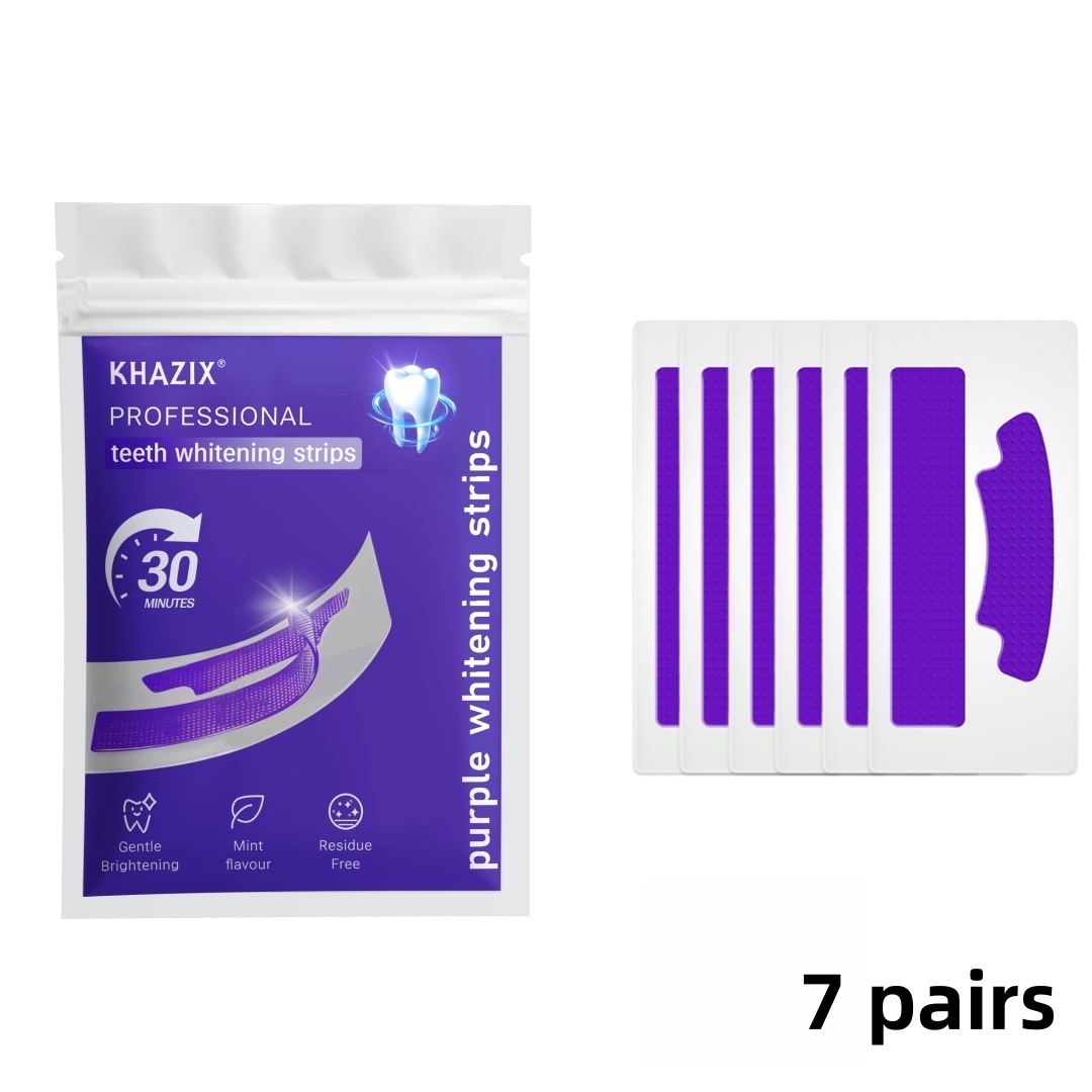 7 قطع من شرائط تبييض الأسنان ل - مراجعة Teeth Whitening Strips وسعره