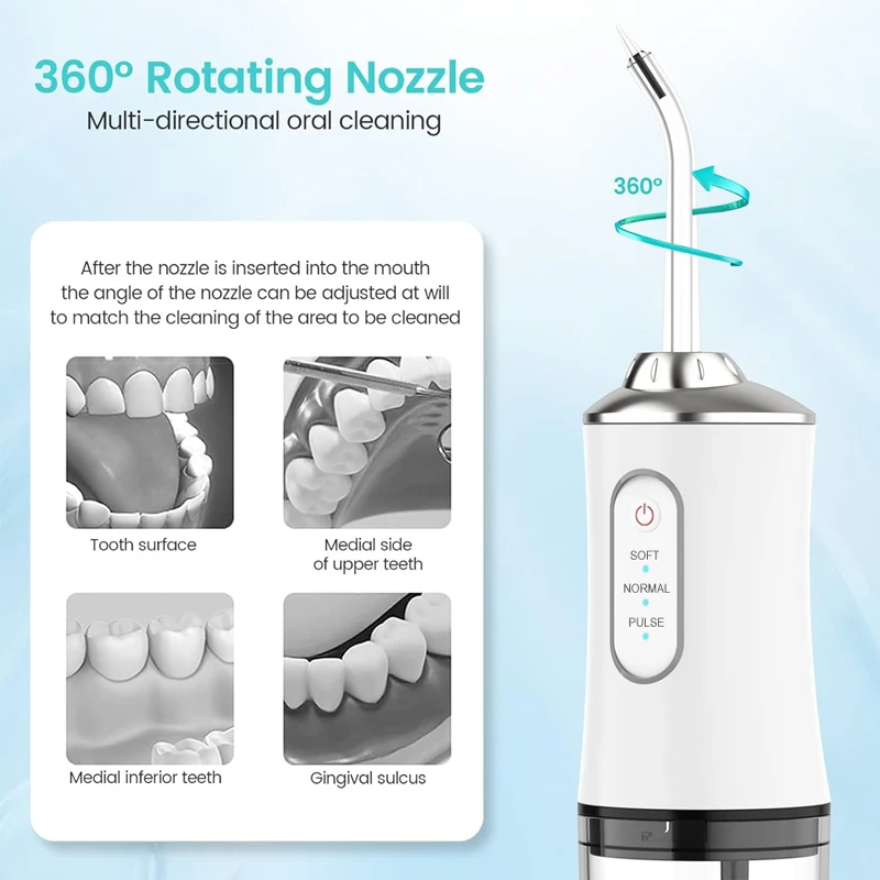 المحمولة جهاز تنظيف الأسنان با - مراجعة Dental Floss Picks وسعره