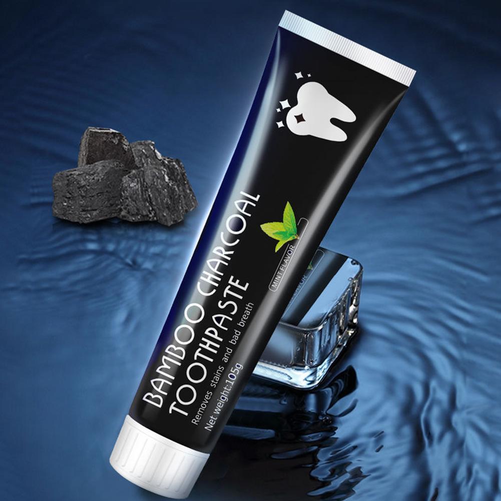 معجون أسنان من فحم الخيزران لت - مراجعة Teeth Whitening Activated Organic Charcoal وسعره