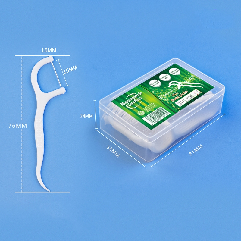 50 قطعة خيط تنظيف الأسنان الأس - مراجعة Dental Floss Picks وسعره
