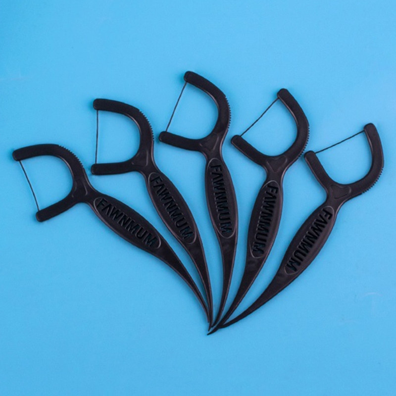50 قطعة الأسنان الخيط الخيط يخ - مراجعة Dental Floss Picks وسعره