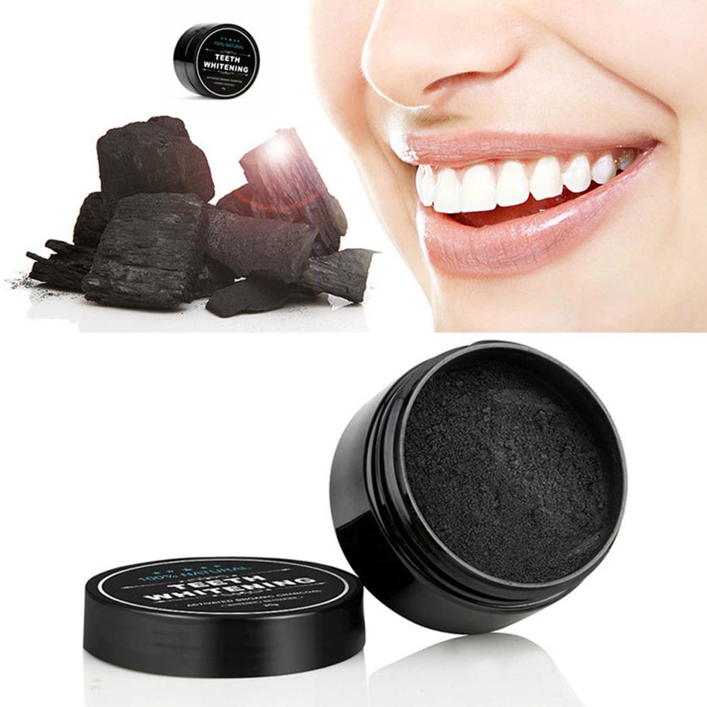 مسحوق تبييض الأسنان، عضوي طبيع - مراجعة Teeth Whitening Activated Organic Charcoal وسعره