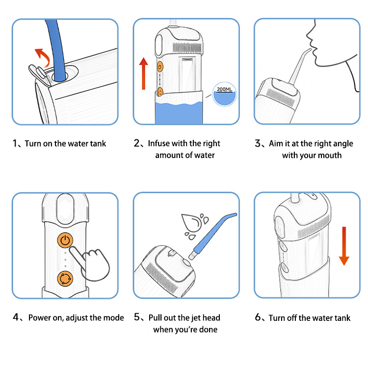 جهاز تنظيف الأسنان بالماء IPX7 - مراجعة Dental Floss Picks وسعره