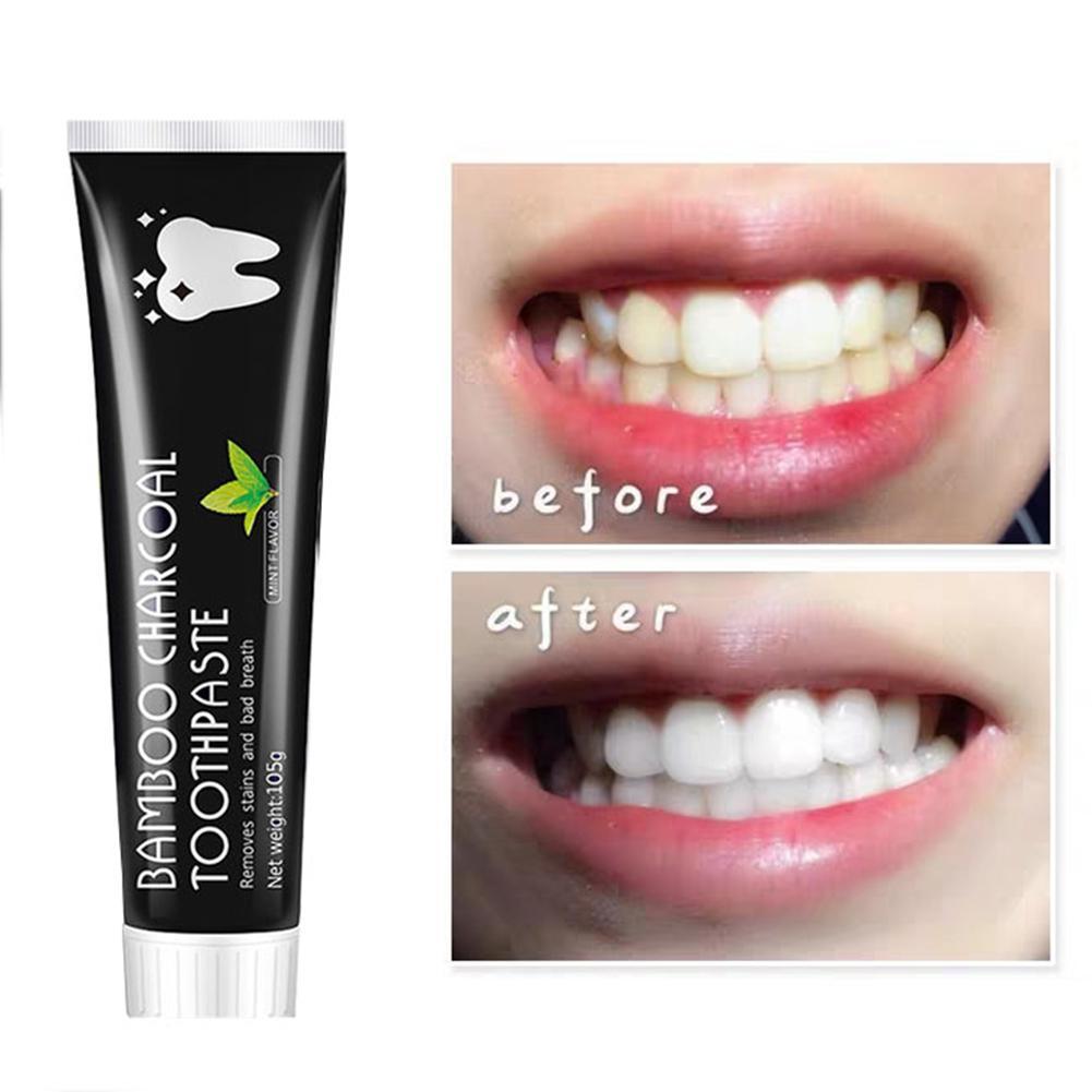 معجون أسنان فحم الخيزران تبييض - مراجعة Teeth Whitening Activated Organic Charcoal وسعره